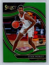 NBA Evan Mobley Rookie 2021 Select Panini 277 Green picture