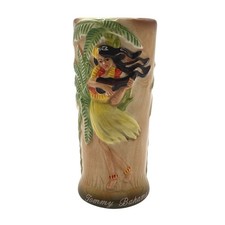 Tommy Bahama Hula Girl Ceramic Tiki Shot Glass 2007 Rare Collectible Shooter picture