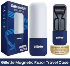 Gillette Magnetic Razor Travel Case for Gillette Fusion Series Mach 3 Vector 3 picture