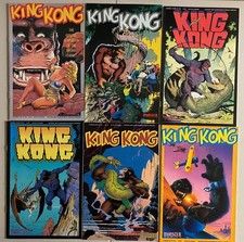 King Kong set #1-6 Monster Comics (7.0 FN/VF) (1991 to 1992) picture