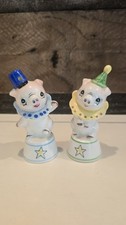 Vintage PY Japan Circus Pig Anthropomorphic Salt and Pepper Shakers picture