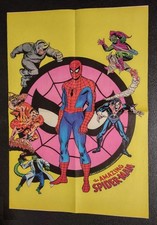 1975 Spider-man poster:22 1/2 x 15.5, Marvel Green Goblin,Kraven,Morbius,Amazing picture