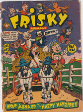Frisky Animals Comics #47  1951 picture
