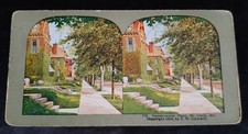 Antique Stereoview Photo Vanderventer Place St Louis MO picture