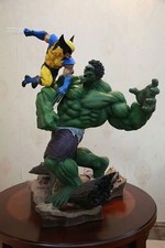 Hulk VS Wolverine PVC Figure Statue Model Toy Collection Gift Stock 13'' picture