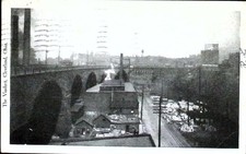 Cleveland Ohio The Viaduct Postcard 1905 Industrial Scene picture