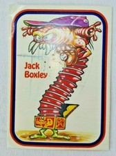 #31 Jack Boxley 1988 Leaf Awesome All-stars Baseball Card E3-7 picture