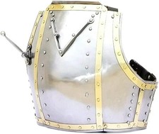 Churburg Armor Breastplate XIV Century Armor Silver picture