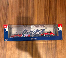 2026 M2 Machines Coca-Cola Chase 1990 Ford F-350 Dually & 1988 Ford Mustang picture