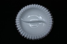 Fenton Silvercrest Milk Glass Divided Bowl picture
