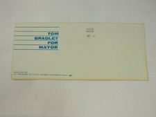 Original Tom Bradley for Mayor.1968 Campaign Envelope Nixon-Agnew Notations picture
