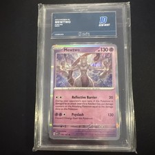 Pokémon TCG 2023 Scarlet & Violet 151 Mewtwo Holo #150/165 Gem Mint 10 Graded picture
