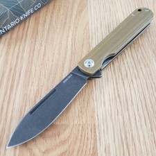 Ontario Ischua Creek Linerlock Folding Knife 3.5
