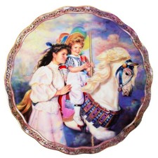 Sandra Kuck Mother Daughter Mom Day Carousel Special Moments Together Plate Reco picture