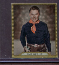 1932 HAUS BERGMANN FILMBILDER GERMAN ACTOR TOBACCO CARD #96 TOM KEENE picture