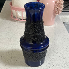 Vintage scheurich keramik fat lava vase mid century picture