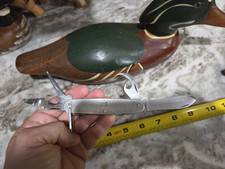 Camillus 1972 Multi-Tool Pocketknife Stainless Steel Slipjoint Plain Edge picture