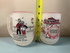 Pair Of Vintage Federal Glass Gay Fad 