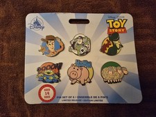 Disney/ Pixar Toy Story Limited Edition Pin Set Of 6 (Series #1 Of 4 ) picture