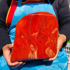 16.39LB Large Natural Red Jasper ore standard Quartz Crystal Healing Sample 4380 picture