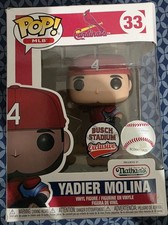 Funko Pop Vinyl: Yadier Molina - LLC (Stlo) St. Louis Cardinals (Exclusive) #33 picture