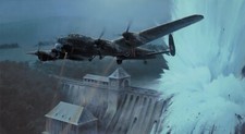 Dambusters: Breaching the Eder Dam by Robert Taylor autographed by 6 Dambusters picture