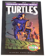 1993 MIRAGE TEENAGE MUTANT NINJA TURTLES 56 VF/NM CITY AT WAR #7 TMNT COMIC BOOK picture