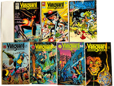 VANGUARD ILLUSTRATED 1 2 3 4 5 6 7 SET - 1988 - DAVE STEVENS & 1ST MR. MONSTER picture