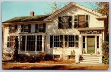 Hartland Michigan Craft Shop Colonial America Postcard PC281 picture