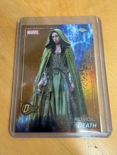 2025 Topps Chrome Marvel Studios Rio Vidal Death Snap Variation Gold /50 picture