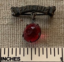 1915 PPIE PAN PACIFIC INTERNATIONAL EXPO Novagem Official PIN Antique Ruby ? picture