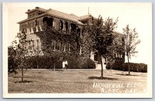 Antique Kansas Postcard HAYS Industrial Bldg K.s.t.c. 1926 RPPC picture