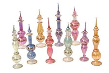 CraftsOfEgypt Genie Blown Glass Miniature Perfume Bottles for Perfumes & Esse... picture