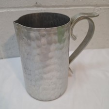 Buenilum Forged Silver Aluminum Hammered 8