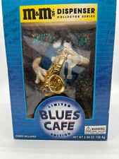 M&M Mars Blues Cafe Edition Saxophone Candy Dispenser WITHOUT Candy picture