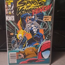 Marvel Comics Web of Spider-Man Comic Book Lot (1991) Direct Venom Rider picture