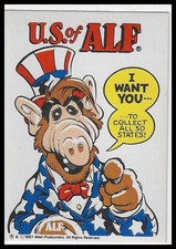 1987 Zoot U.S. of Alf Stickers - Pick Your Sticker  picture