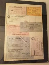 Vintage Liquor Licenses Dance Hall Permit S F Earthquake McGoon's Jazz Nightclub picture