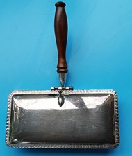 VINTAGE SILVERPLATE SILENT BUTLER CRUMBER/MADE IN ITALY picture