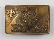 1977 National Scout Jamboree Belt Buckle [KS-600] picture