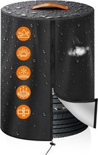 Tire Cover,Heavy Duty 420D Outdoor Tire Storage Coated Waterproof,Universal T... picture