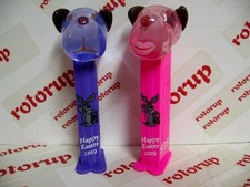 PEZ Barky and Barkina Easter 2019. 100 sets made.  retired picture
