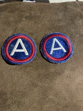 (3) VTG WWII US Army USAFFE Patch Lot Pacific MacArthur Command picture