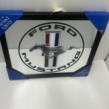 Ford Mustang Sleek New Printed Mirror Classic Design Logo Office Bar Man Cave  picture
