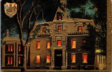 1910s State House Dover Delaware Night View Postcard picture