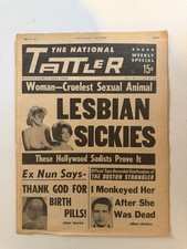 1967 July 23rd The National Tattler Newspaper, Boston Strangler (VRN10) picture