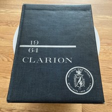 1964 Clarion Yearbook Belvidere High School New Jersey picture