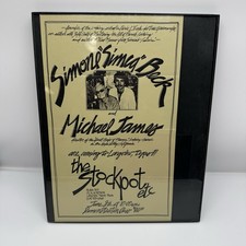 Vintage Simone Beck Michael James Longview Texas The Stockpot Cooking Flyer picture