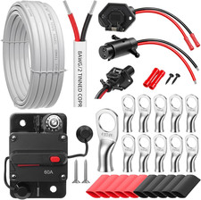 13 Pcs Trolling Motor Wire Kit, Tinned Copper Cable picture