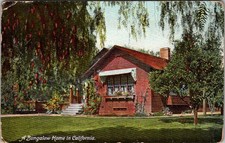 1908 Postmark, A Bungalow Home in California, Los Angeles, Reno, PM..1650 picture